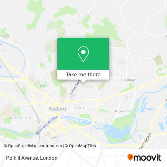 Polhill Avenue map