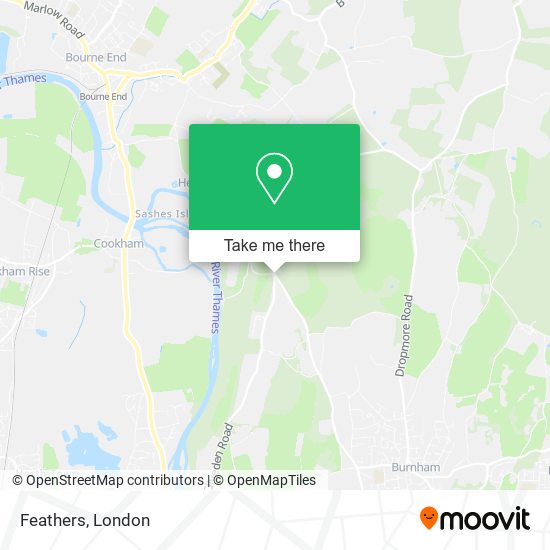 Feathers map