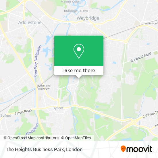 The Heights Business Park map