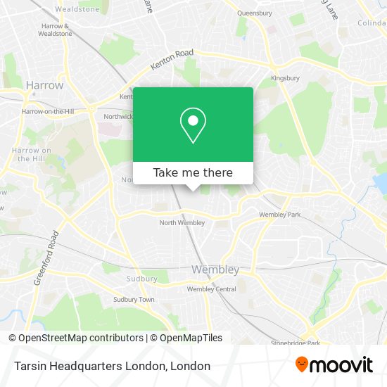 Tarsin Headquarters London map