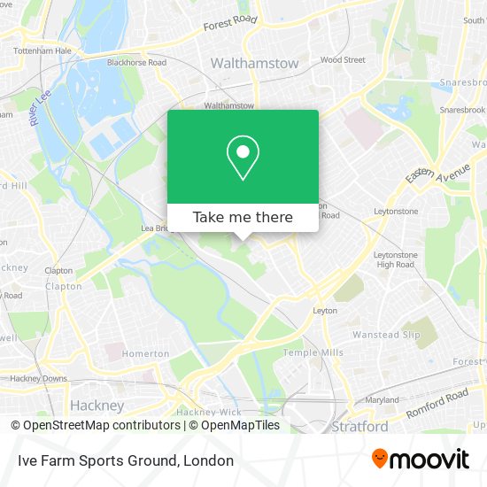 Ive Farm Sports Ground map