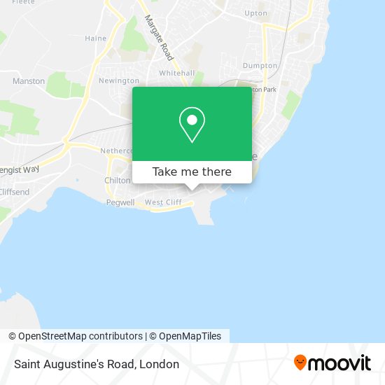 Saint Augustine's Road map