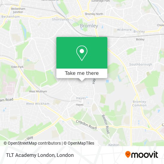 TLT Academy London map