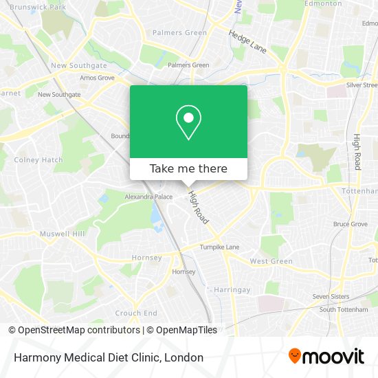 Harmony Medical Diet Clinic map