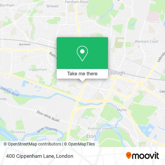 400 Cippenham Lane map