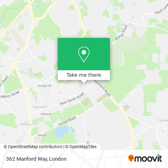 362 Manford Way map