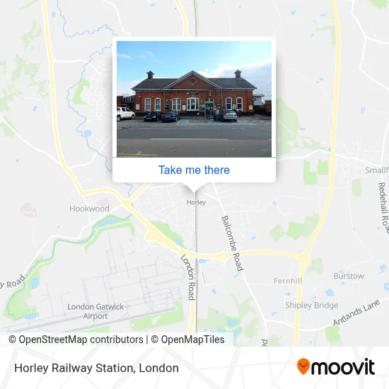 How to Get to Horley Railway Station by Train or Bus?