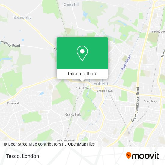 Tesco map