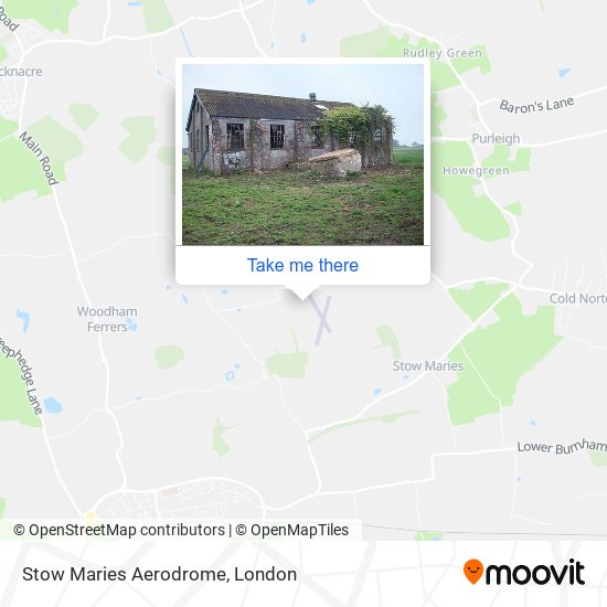 Stow Maries Aerodrome map