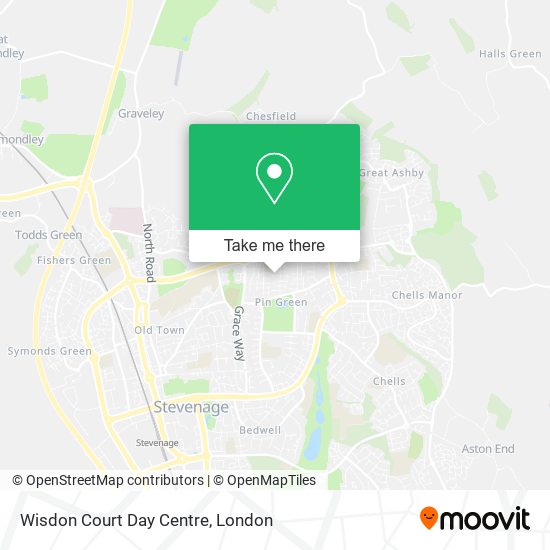Wisdon Court Day Centre map