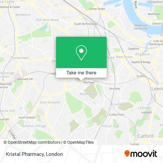 Kristal Pharmacy map