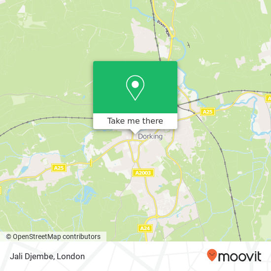 Jali Djembe, 13 Myrtle Road Dorking Dorking RH4 1DQ map