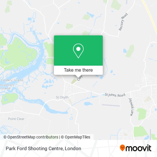 Park Ford Shooting Centre map