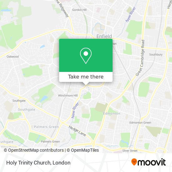 Holy Trinity Church map