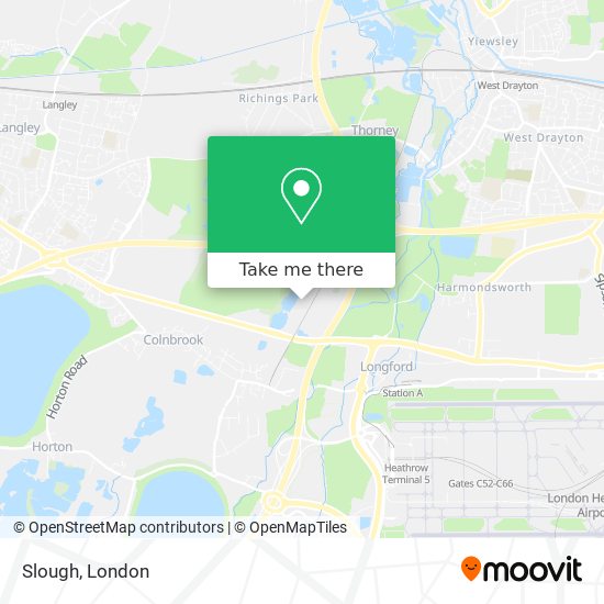 Slough map