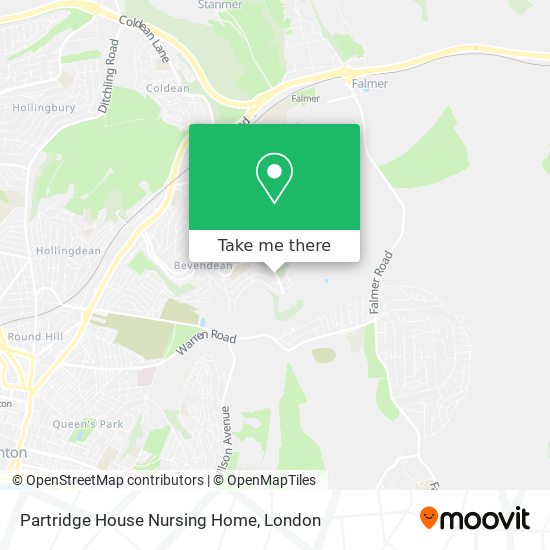 Partridge House Nursing Home map