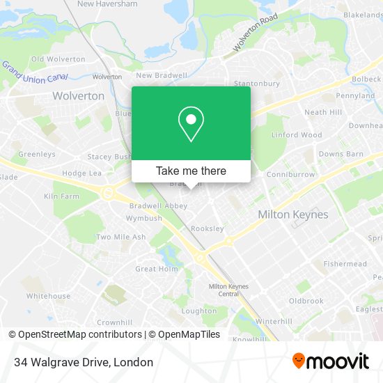 34 Walgrave Drive map