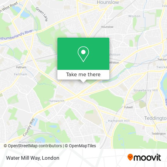 Water Mill Way map