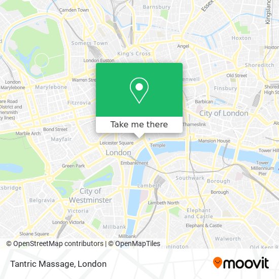 Tantric Massage map