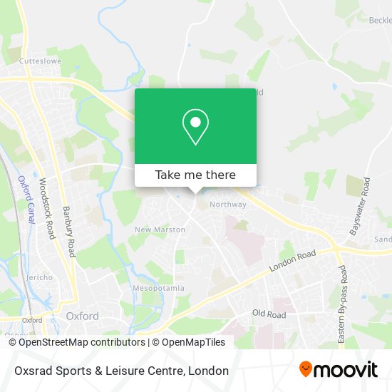 Oxsrad Sports & Leisure Centre map