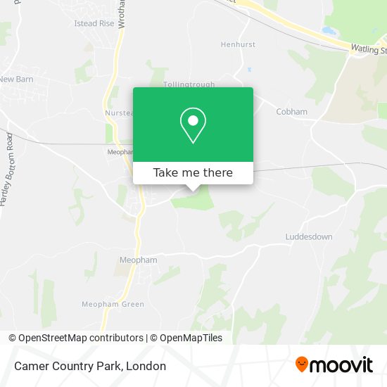 Camer Country Park map