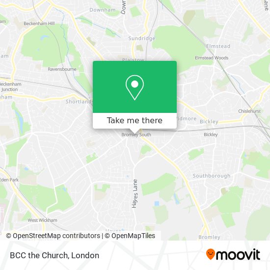 BCC the Church map