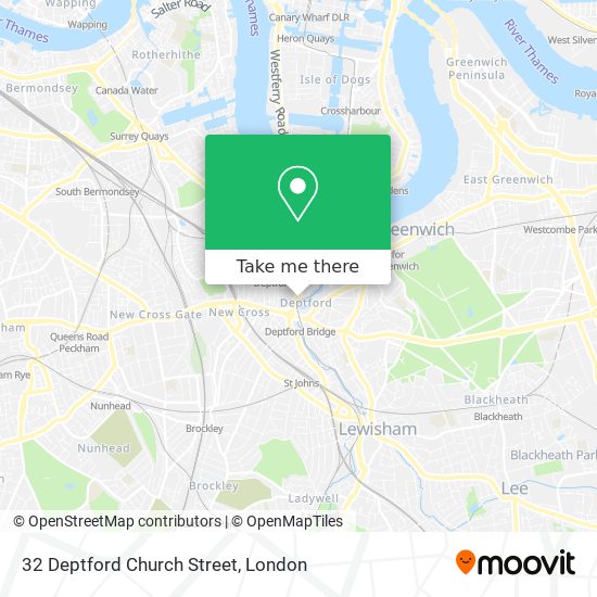 32 Deptford Church Street map