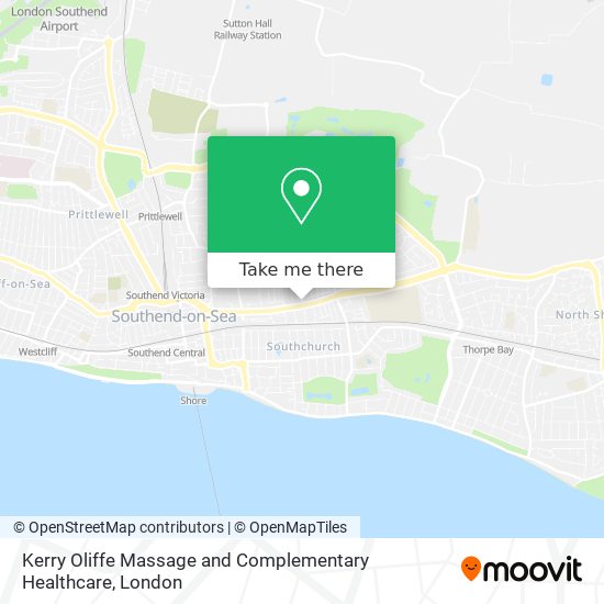 Kerry Oliffe Massage and Complementary Healthcare map
