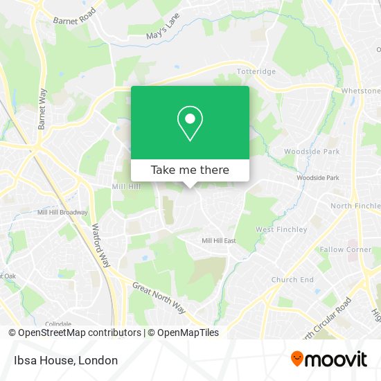 Ibsa House map