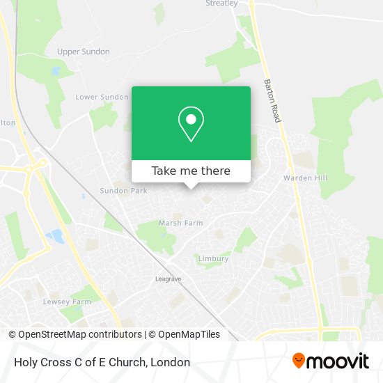 Holy Cross C of E Church map