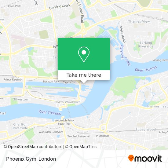 Phoenix Gym map