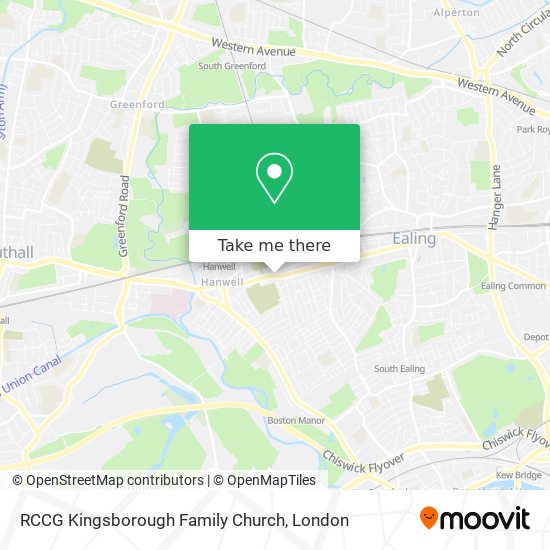 RCCG Kingsborough Family Church map