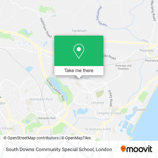 South Downs Community Special School map