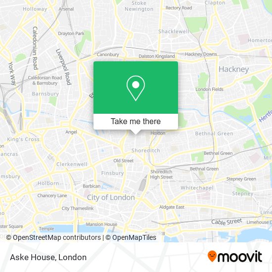Aske House map