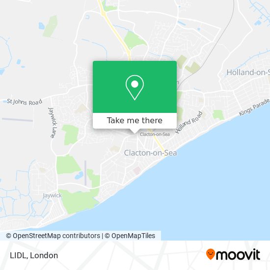 LIDL map