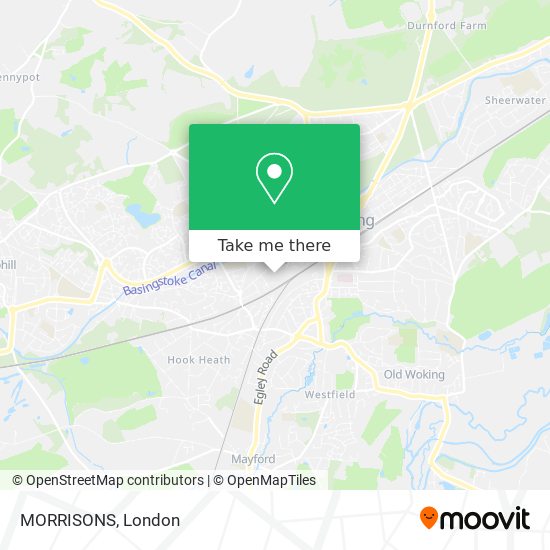 MORRISONS map