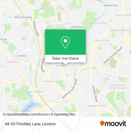 48-50 Finchley Lane map