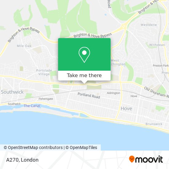 A270 map