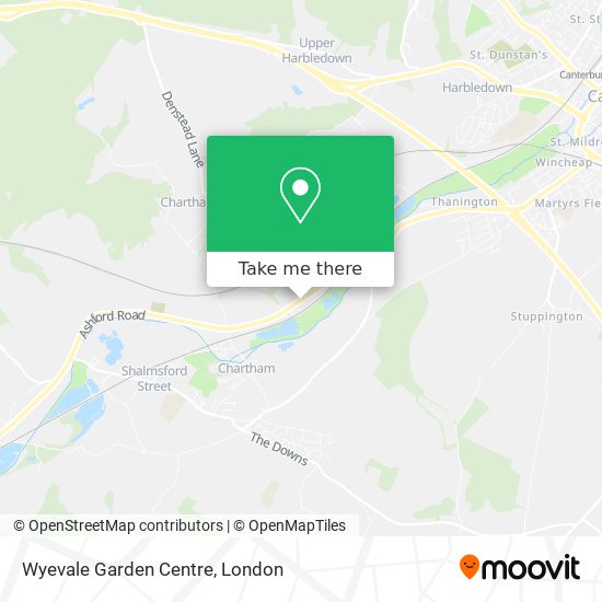 Wyevale Garden Centre map