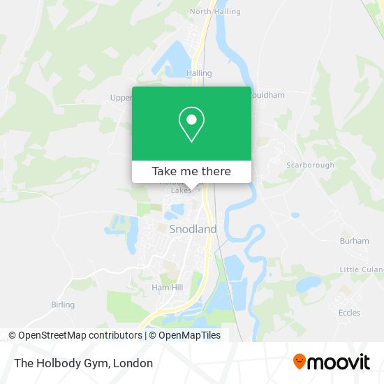 The Holbody Gym map