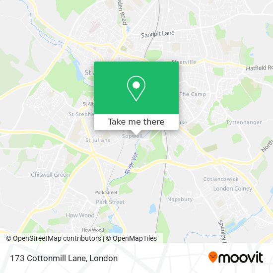 173 Cottonmill Lane map
