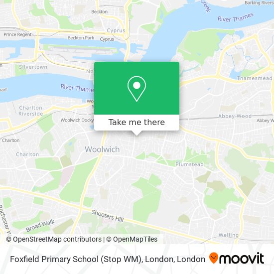 Foxfield Primary School (Stop WM), London map