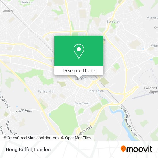 Hong Buffet map