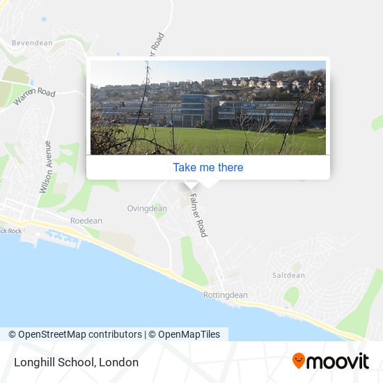 Longhill School map