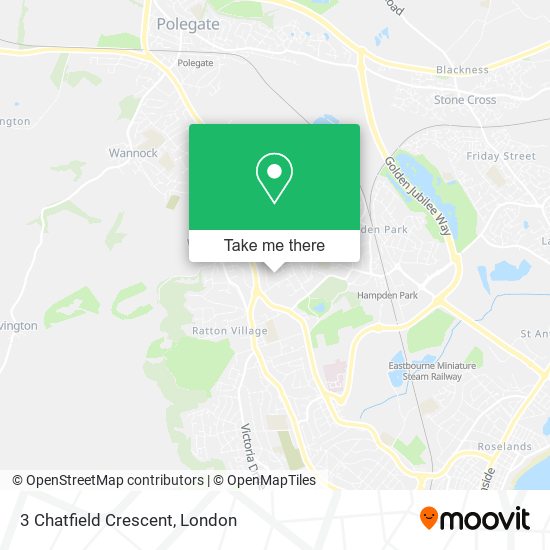 3 Chatfield Crescent map