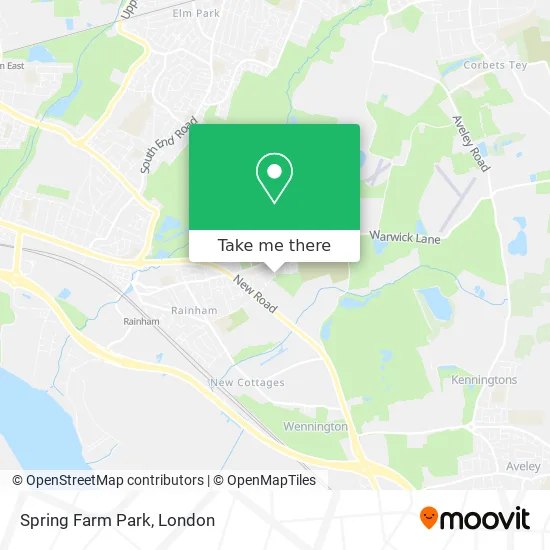 Spring Farm Park map
