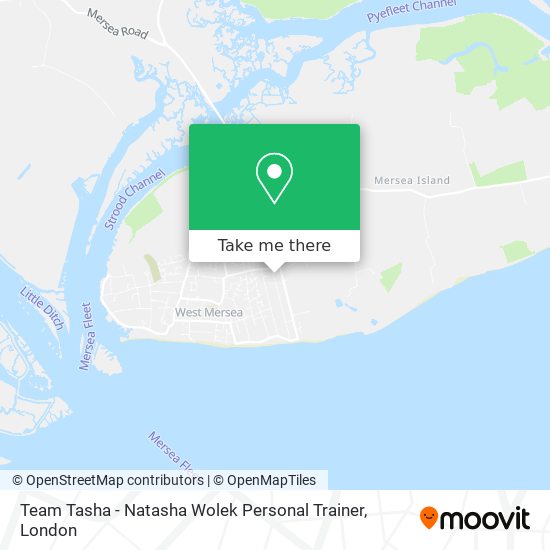 Team Tasha - Natasha Wolek Personal Trainer map