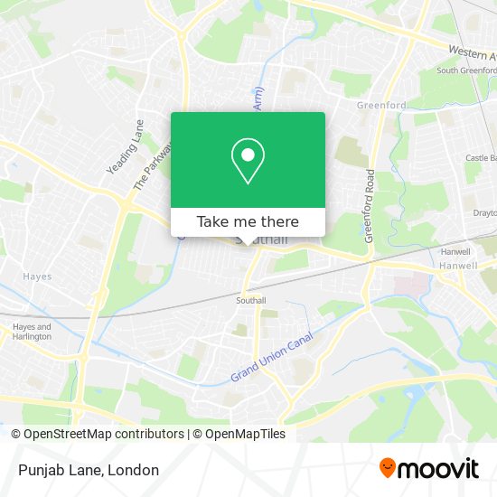 Punjab Lane map