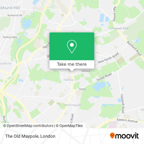 The Old Maypole map