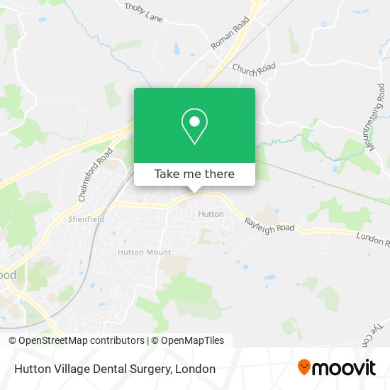 Hutton Village Dental Surgery map